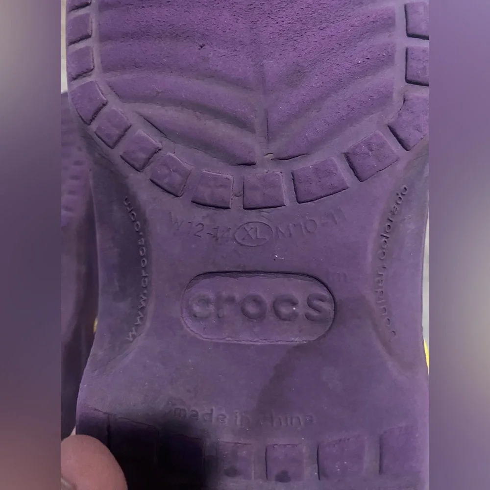 LSU crocs - Picture 7 of 8